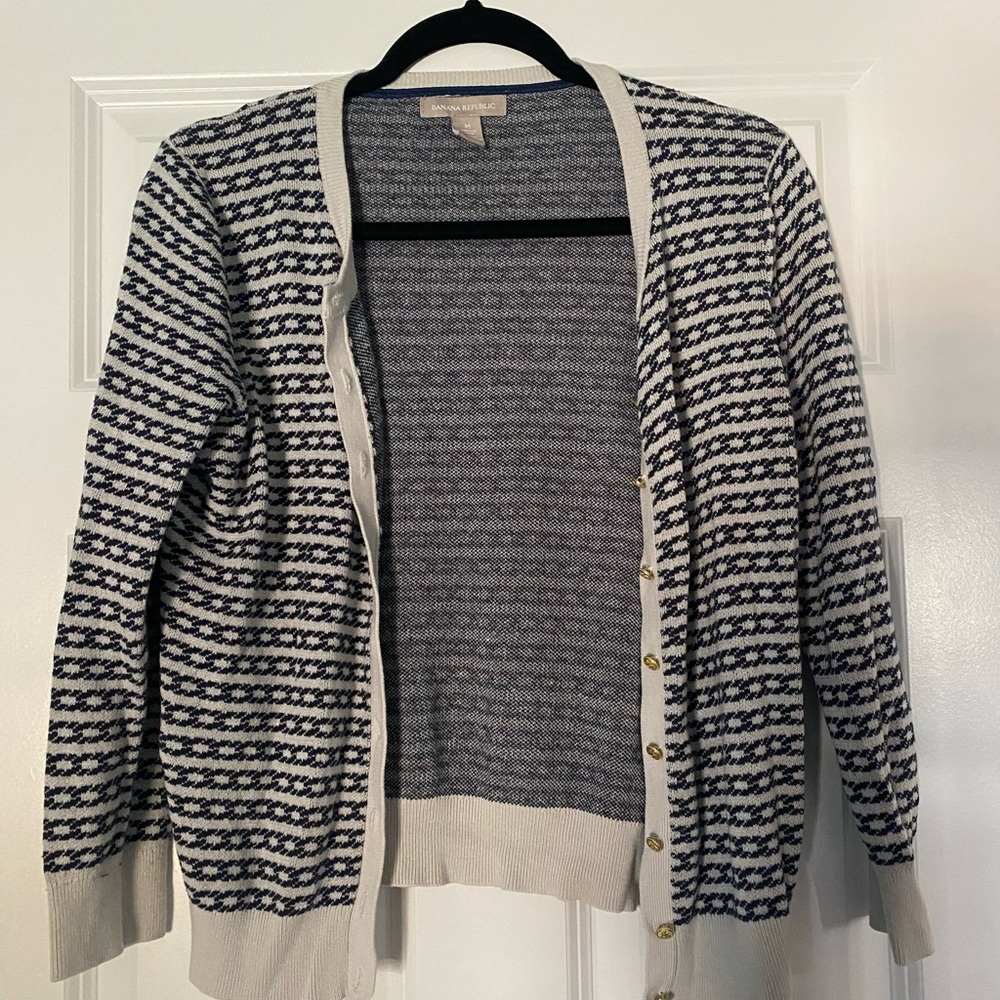 Banana Republic Nautical Sweater - M